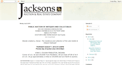 Desktop Screenshot of jacksons-auction.blogspot.com