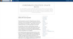 Desktop Screenshot of corporatepolitics.blogspot.com