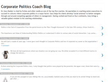 Tablet Screenshot of corporatepolitics.blogspot.com