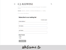 Tablet Screenshot of cjredwine.blogspot.com