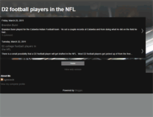 Tablet Screenshot of d2professionalathletes.blogspot.com