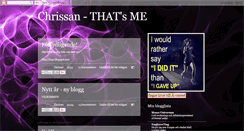 Desktop Screenshot of chrissanssvammel.blogspot.com