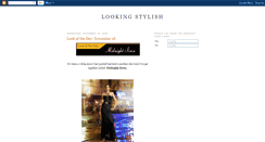 Desktop Screenshot of lookingstylish.blogspot.com