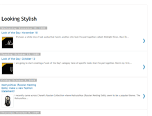 Tablet Screenshot of lookingstylish.blogspot.com
