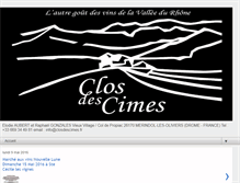 Tablet Screenshot of closdescimes.blogspot.com