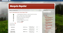 Desktop Screenshot of mosquitorepellers.blogspot.com