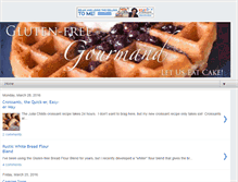 Tablet Screenshot of glutenfreegourmand.blogspot.com
