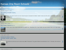 Tablet Screenshot of kansasoneroomschools.blogspot.com