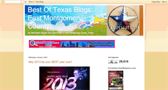 Desktop Screenshot of best-of-texas-blogs-eastmontgomery.blogspot.com