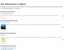 Tablet Screenshot of dohaadventures.blogspot.com