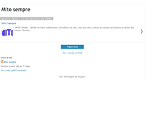 Tablet Screenshot of mitosempre.blogspot.com