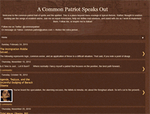 Tablet Screenshot of common-patriot.blogspot.com