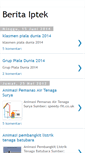 Mobile Screenshot of berita-iptek.blogspot.com