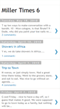 Mobile Screenshot of millertimes6.blogspot.com
