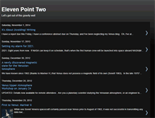 Tablet Screenshot of elevenpoint2.blogspot.com