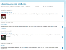 Tablet Screenshot of elrincondemiscosturas-maria.blogspot.com