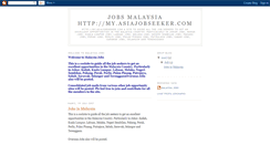 Desktop Screenshot of jobs-malaysia.blogspot.com