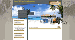 Desktop Screenshot of gastrosophiarecetas.blogspot.com