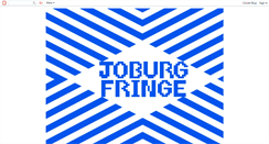 Desktop Screenshot of joburgfringe09.blogspot.com