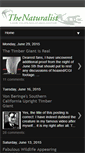 Mobile Screenshot of naturalistshistory.blogspot.com