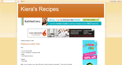 Desktop Screenshot of kierasrecipes.blogspot.com