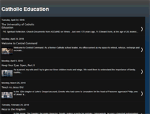 Tablet Screenshot of icscatholicedu.blogspot.com
