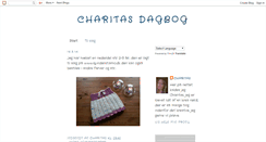Desktop Screenshot of charitas-dagbog.blogspot.com