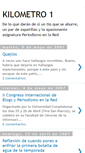 Mobile Screenshot of kilometrouno.blogspot.com