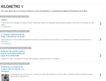 Tablet Screenshot of kilometrouno.blogspot.com