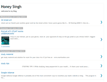 Tablet Screenshot of honeysinghrtk.blogspot.com