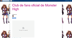 Desktop Screenshot of monsterhighoficialclub.blogspot.com