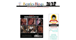 Desktop Screenshot of beatlesblogs.blogspot.com