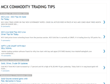 Tablet Screenshot of mcx-tipses.blogspot.com