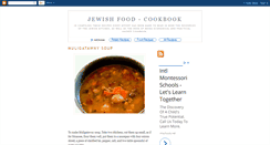 Desktop Screenshot of jewish-food.blogspot.com