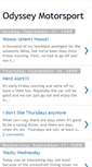Mobile Screenshot of odysseyms.blogspot.com