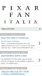 Mobile Screenshot of pixarfanitalia.blogspot.com