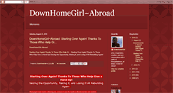 Desktop Screenshot of downhomegirlabroad.blogspot.com