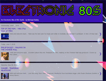 Tablet Screenshot of electronic80s.blogspot.com