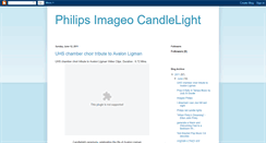 Desktop Screenshot of philips-imageo-candlelight.blogspot.com