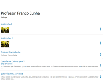 Tablet Screenshot of francocunha.blogspot.com