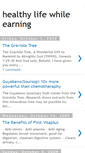 Mobile Screenshot of healthylifewhileearning.blogspot.com
