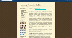 Desktop Screenshot of elearning-formaciononline.blogspot.com