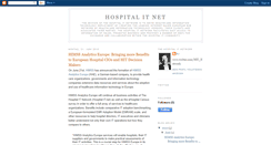 Desktop Screenshot of hospital-it-net.blogspot.com