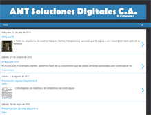 Tablet Screenshot of amtsolucionesdigitales.blogspot.com