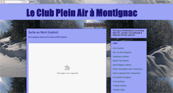Desktop Screenshot of montignacpleinair.blogspot.com