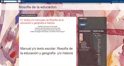 Desktop Screenshot of filosofiadelaeducacionupelipb19.blogspot.com