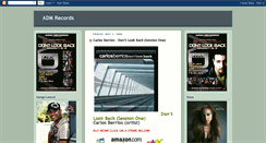 Desktop Screenshot of admrecords.blogspot.com