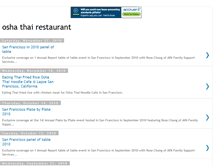 Tablet Screenshot of osha-thai-restaurant.blogspot.com