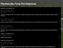 Tablet Screenshot of paleontologiadodinos.blogspot.com