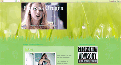 Desktop Screenshot of princesaorugita.blogspot.com
